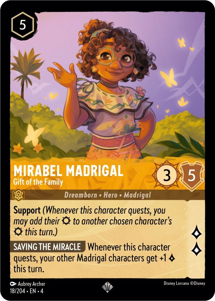 Mirabel Madrigal - Gift of the Family (18) (4) - Disney Lorcana Single
