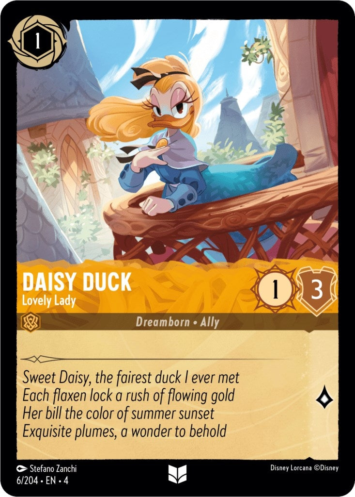 Daisy Duck - Lovely Lady (6) (4) - Disney Lorcana Single