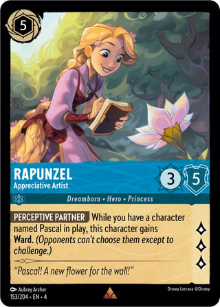 Rapunzel - Appreciative Artist (153) (4) - Disney Lorcana Single