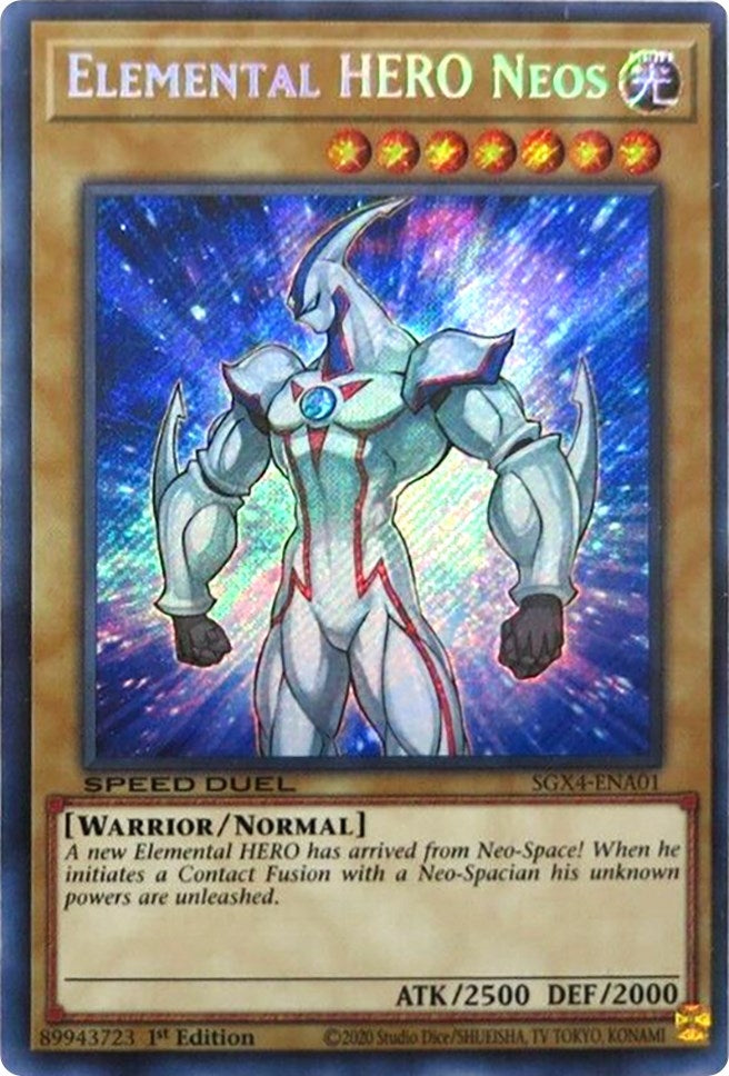 Elemental HERO Neos (Secret Rare) (401) (SGX4) - YuGiOh Single