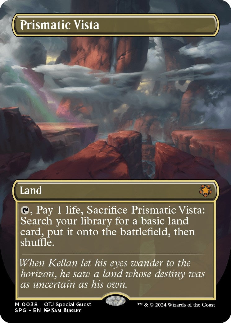 Prismatic Vista (Borderless) (38) [SPG] - MTG Single