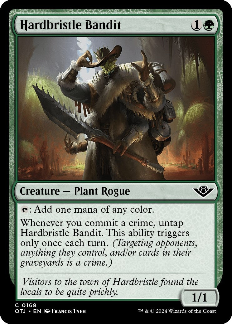 Hardbristle Bandit (168) [OTJ] - MTG Single