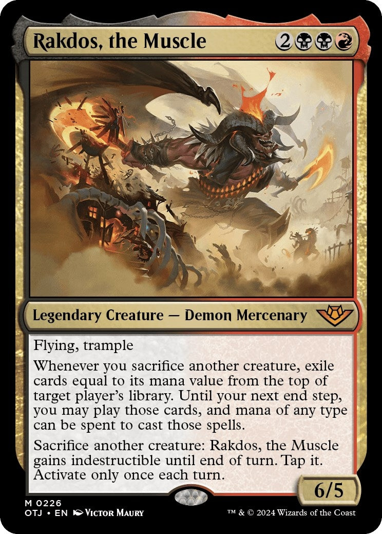 Rakdos the Muscle (226) [OTJ] - MTG Single
