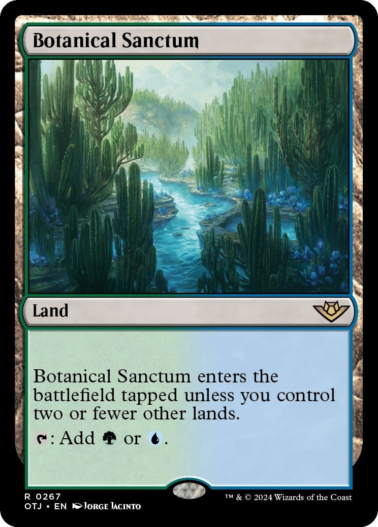 Botanical Sanctum (267) [OTJ] - MTG Single