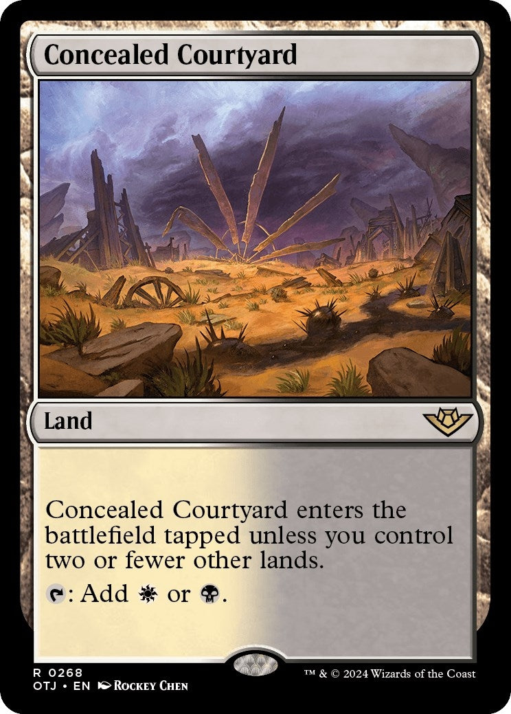 Concealed Courtyard (268) [OTJ] - MTG Single