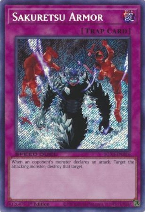 Sakuretsu Armor (Secret Rare) (416) (SGX4) - YuGiOh Single