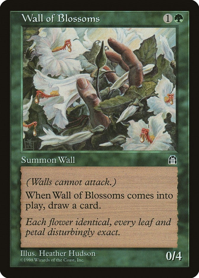 Wall of Blossoms [STH] - MTG Single