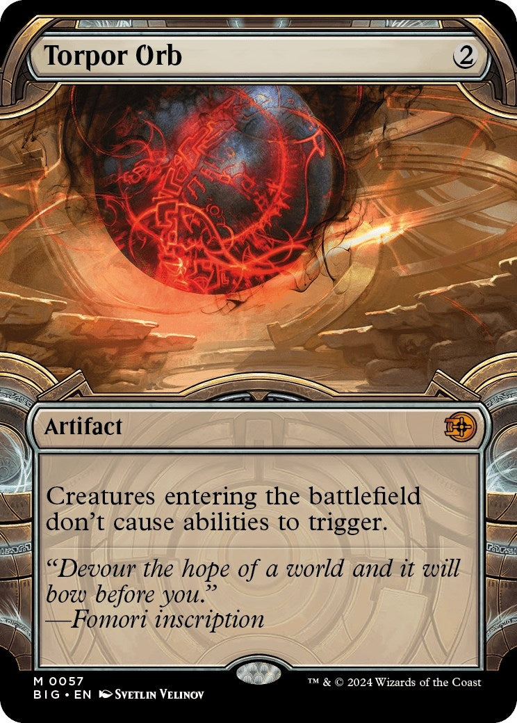 Torpor Orb (Showcase) (57) [BIG] - MTG Single