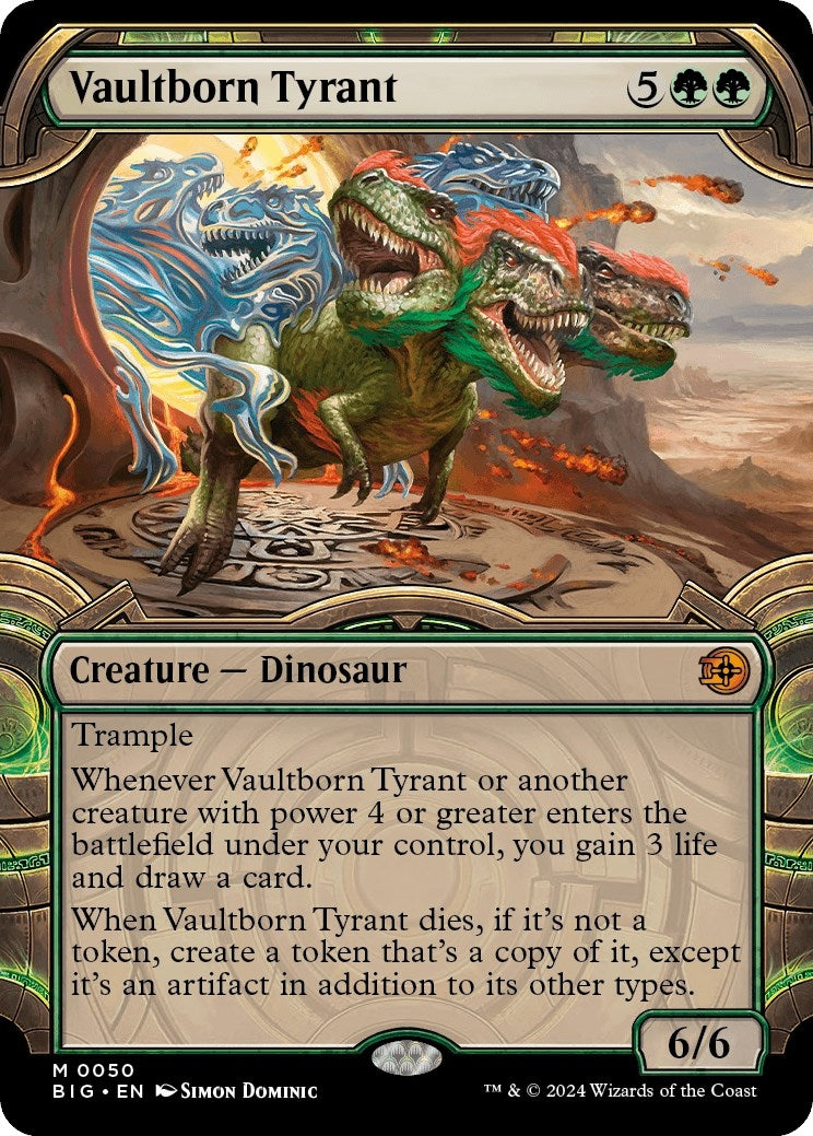 Vaultborn Tyrant (Showcase) (50) [BIG] - MTG Single