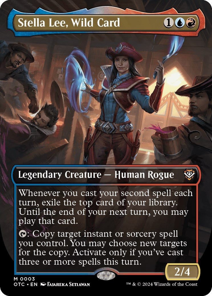 Stella Lee Wild Card (Borderless) (3) [OTC] - MTG Single