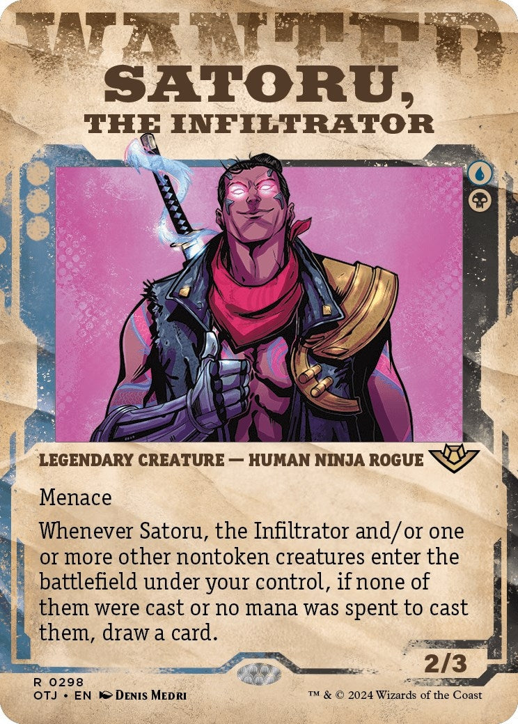 Satoru the Infiltrator (Showcase) (298) [OTJ] - MTG Single