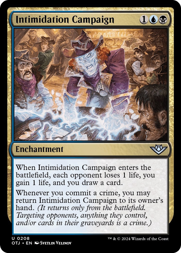 Intimidation Campaign (208) [OTJ] - MTG Single