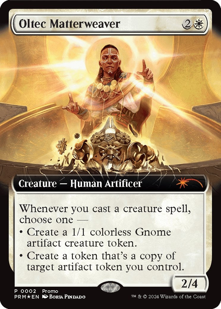 Oltec Matterweaver (Extended Art) (2) [LARP] - MTG Single