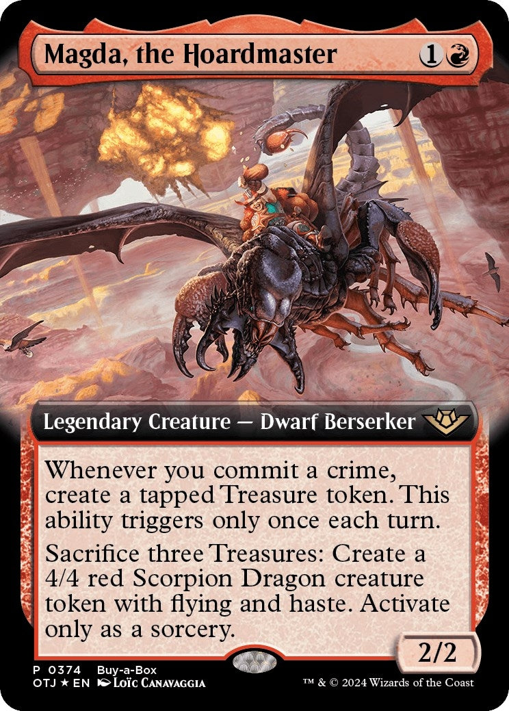 Magda the Hoardmaster (Extended Art) (374) [BABP] - MTG Single