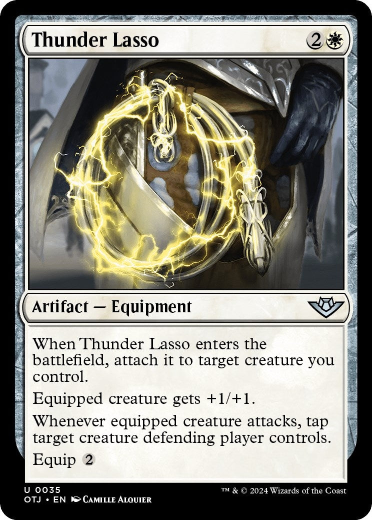 Thunder Lasso (35) [OTJ] - MTG Single