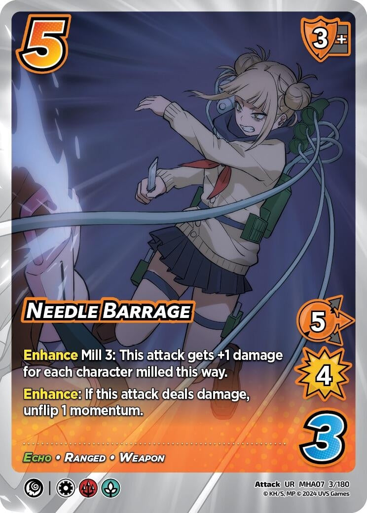 Needle Barrage (3) [MHA7] - UniVersus Single