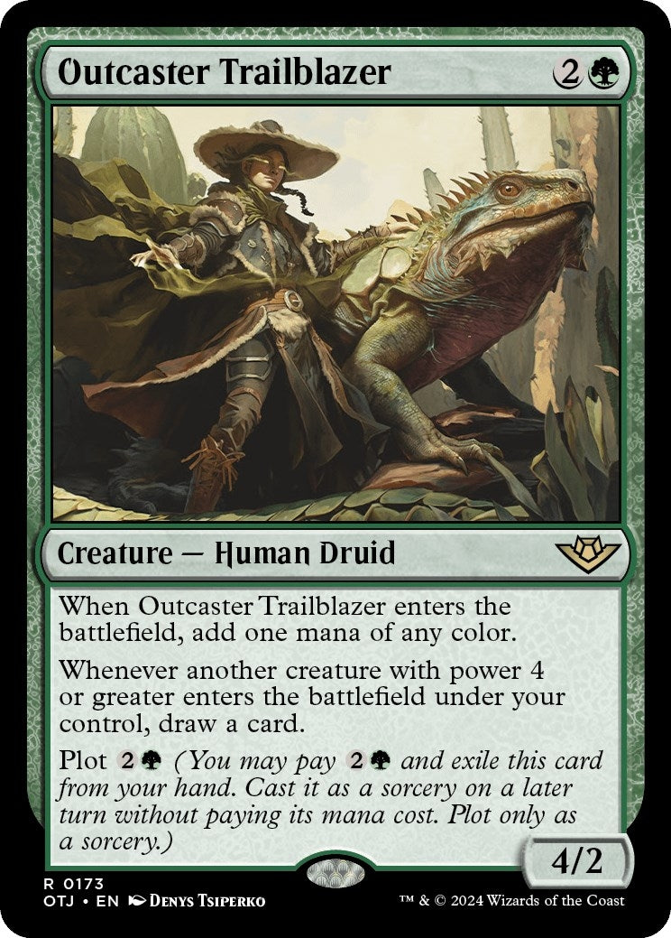 Outcaster Trailblazer (173) [OTJ] - MTG Single
