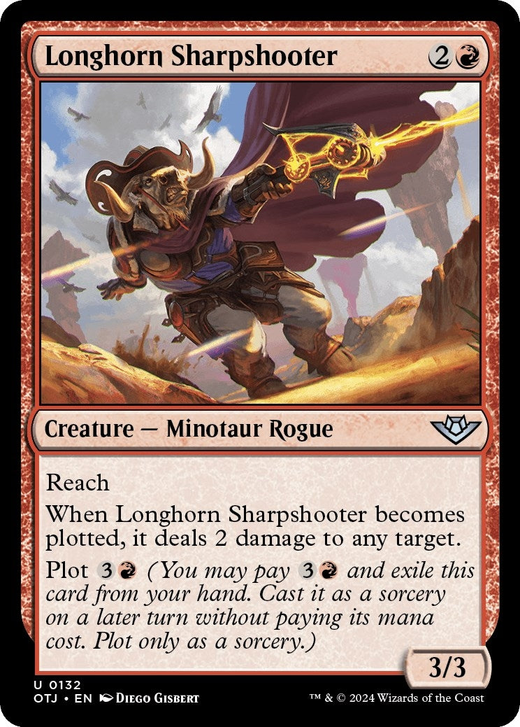 Longhorn Sharpshooter (132) [OTJ] - MTG Single