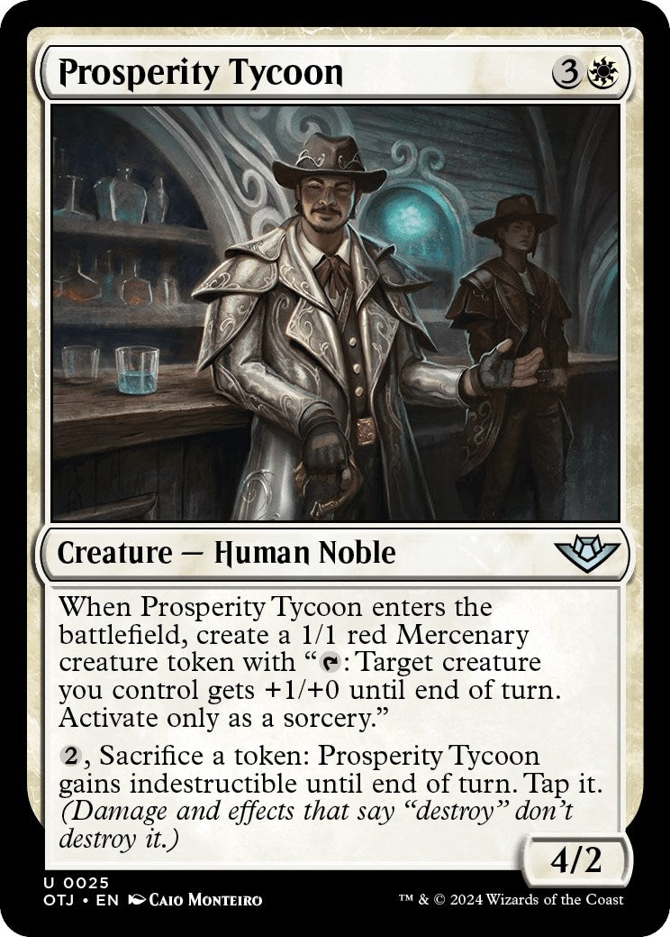 Prosperity Tycoon (25) [OTJ] - MTG Single