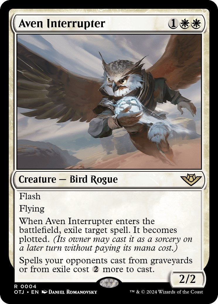 Aven Interrupter (4) [OTJ] - MTG Single
