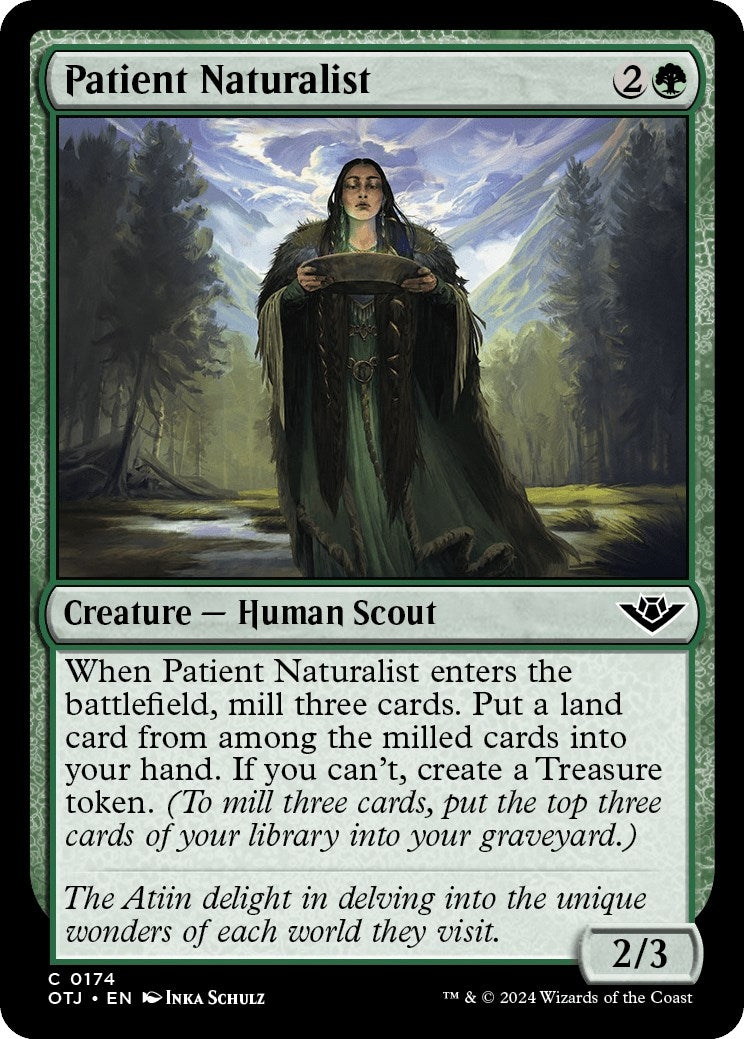 Patient Naturalist (174) [OTJ] - MTG Single