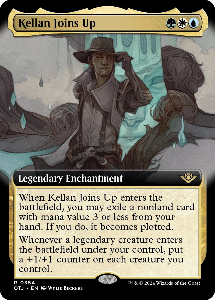 Kellan Joins Up (Extended Art) (354) [OTJ] - MTG Single