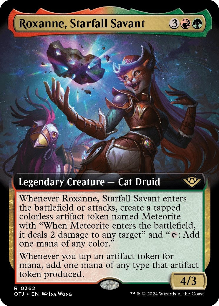 Roxanne Starfall Savant (Extended Art) (362) [OTJ] - MTG Single