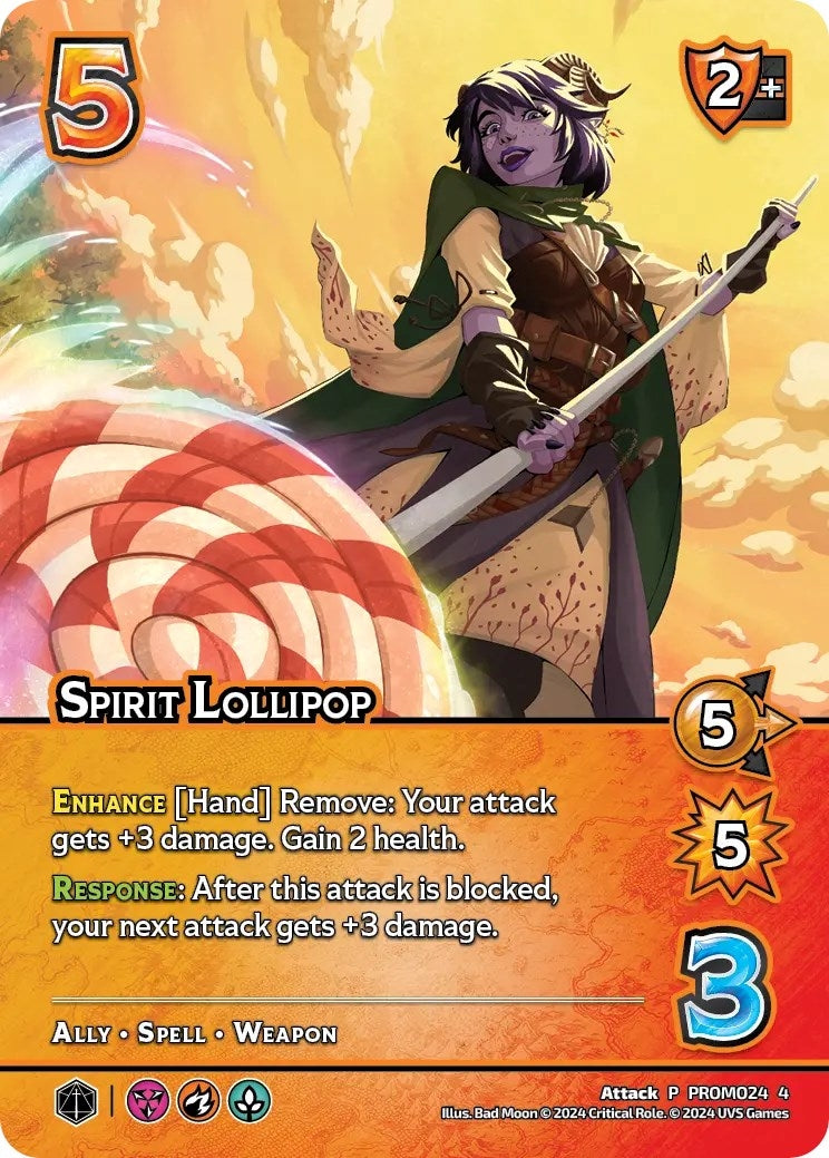 Spirit Lollipop (Alternate Art) (244) [UVSP] - UniVersus Single