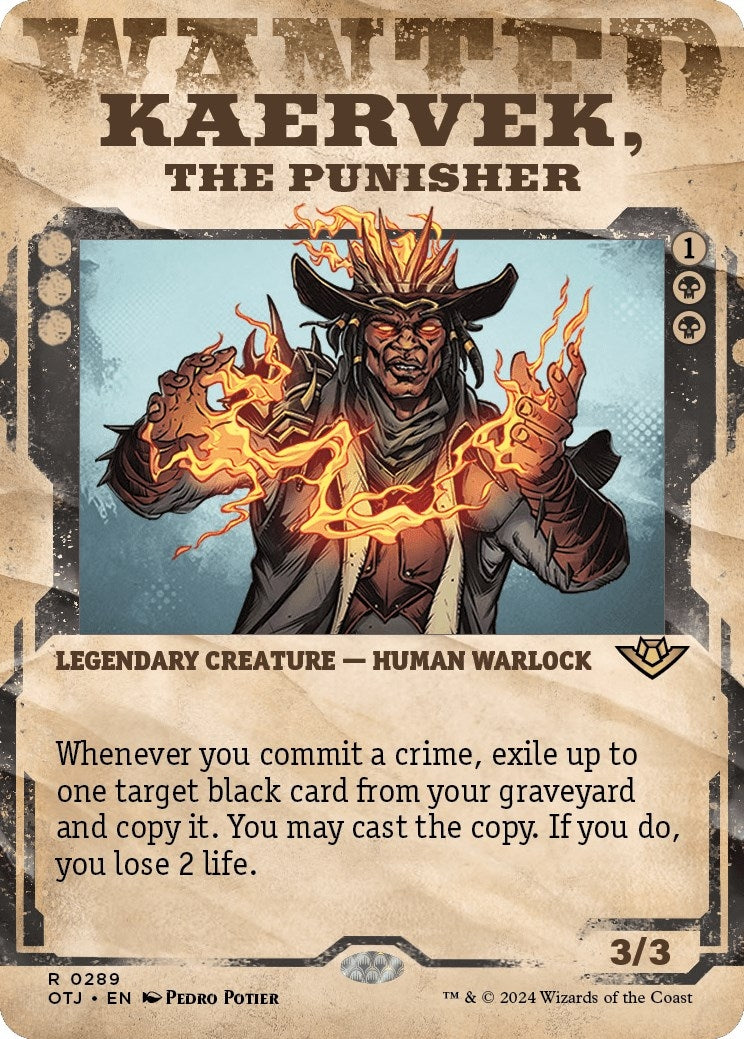 Kaervek the Punisher (Showcase) (289) [OTJ] - MTG Single