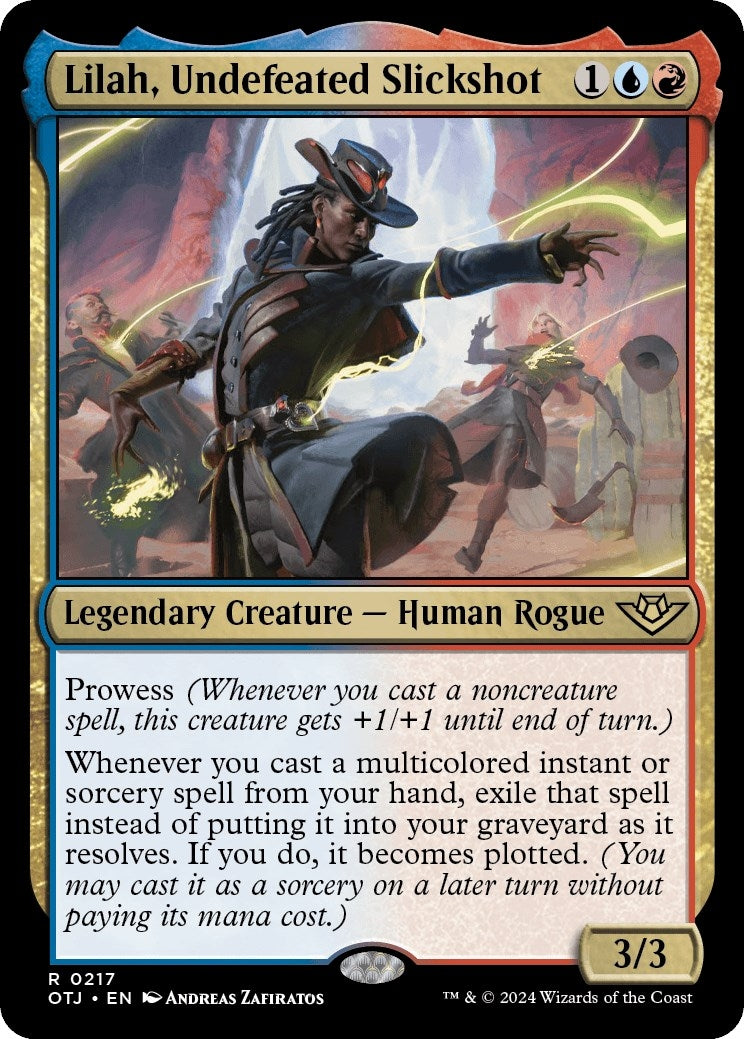 Lilah Undefeated Slickshot (217) [OTJ] - MTG Single