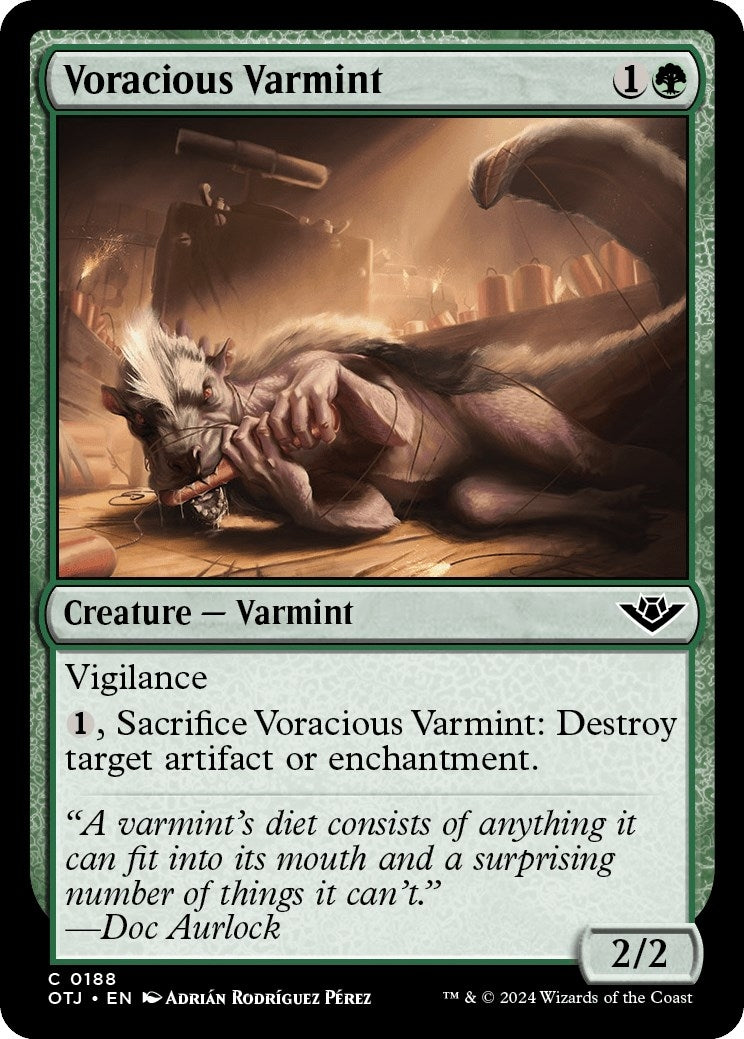 Voracious Varmint (188) [OTJ] - MTG Single