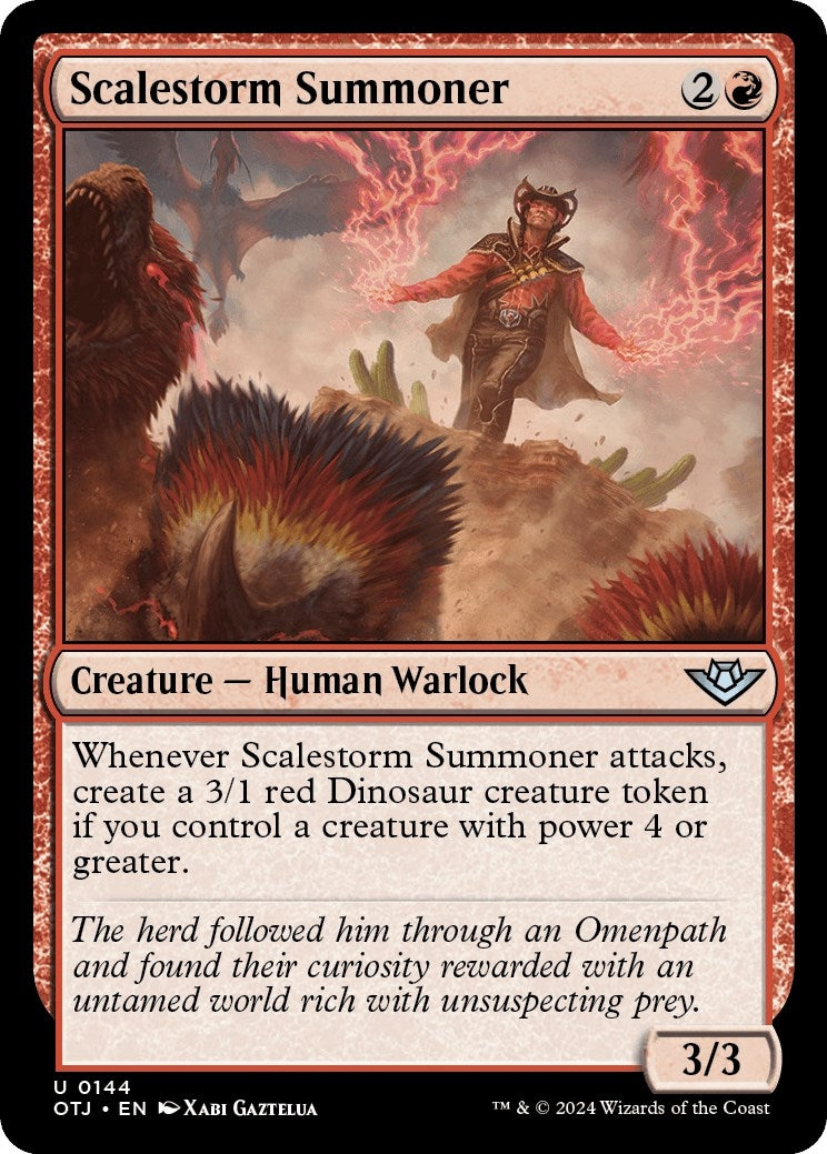 Scalestorm Summoner (144) [OTJ] - MTG Single
