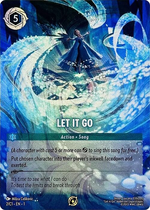 Let It Go (2) (DLPC) - Disney Lorcana Single