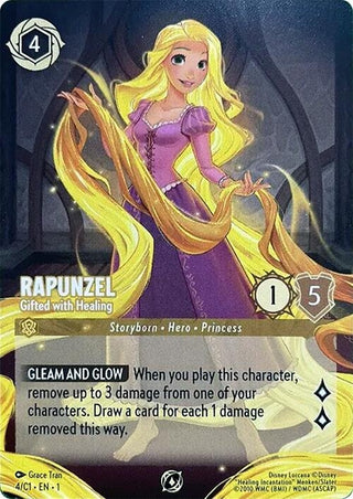 Rapunzel - Gifted with Healing (4) (DLPC) - Disney Lorcana Single