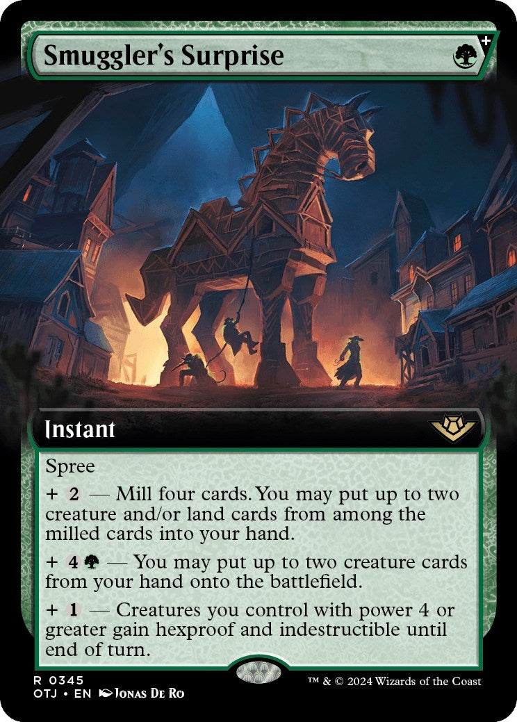 Smuggler’s Surprise (Extended Art) (345) [OTJ] - MTG Single