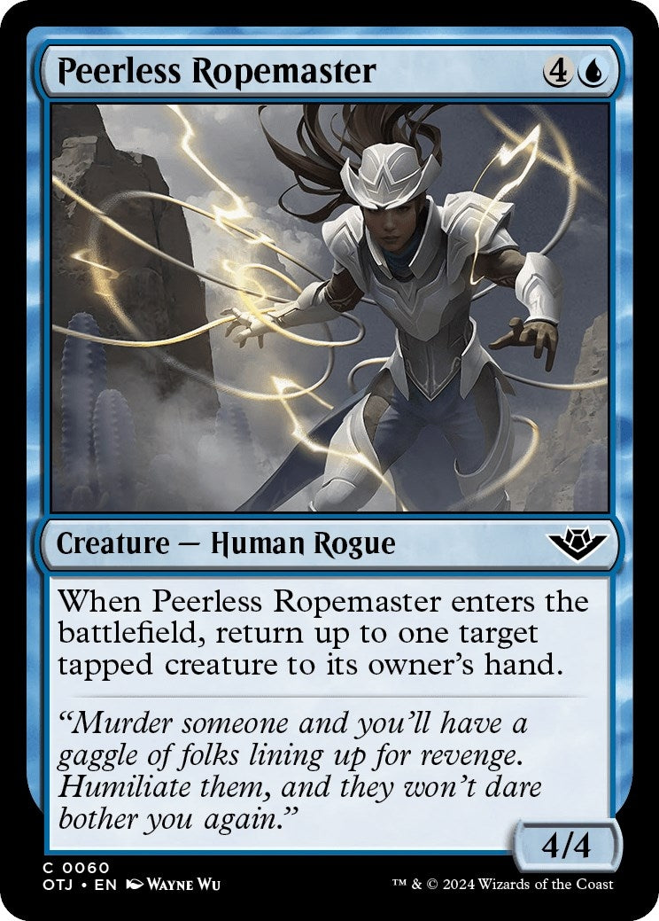 Peerless Ropemaster (60) [OTJ] - MTG Single