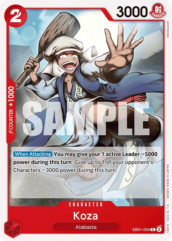 Koza (1004) (EB-01) - One Piece Card Game Single
