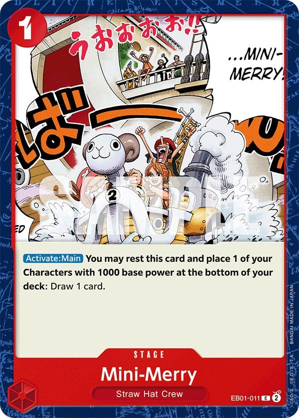 Mini-Merry (1011) (EB-01) - One Piece Card Game Single