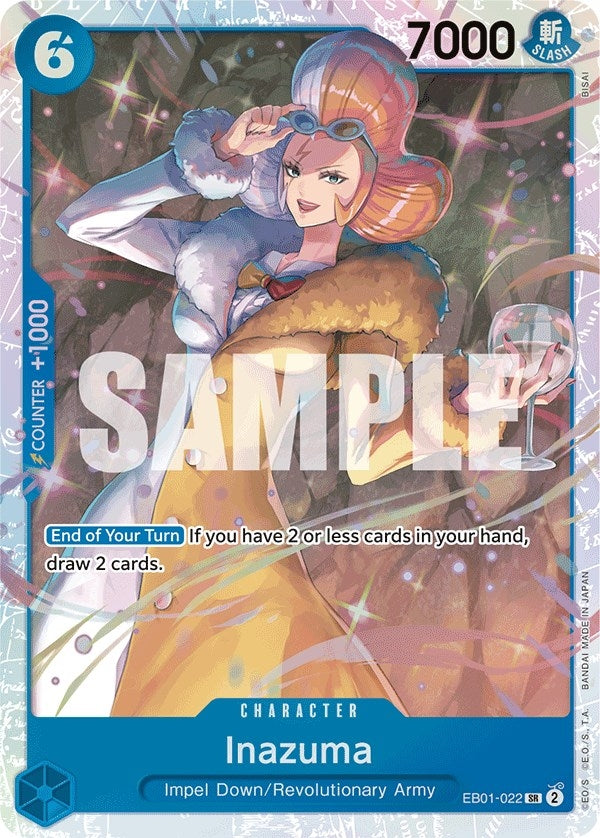 Inazuma (1022) (EB-01) - One Piece Card Game Single