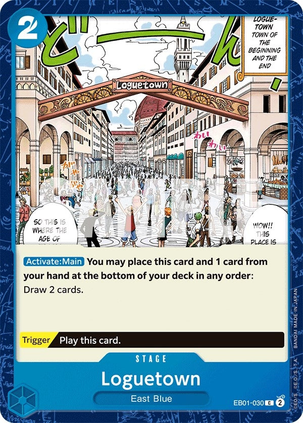 Loguetown (1030) (EB-01) - One Piece Card Game Single