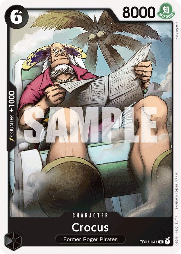 Crocus (1041) (EB-01) - One Piece Card Game Single