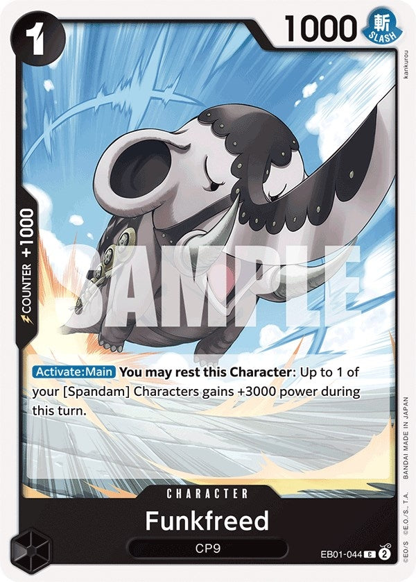 Funkfreed (1044) (EB-01) - One Piece Card Game Single