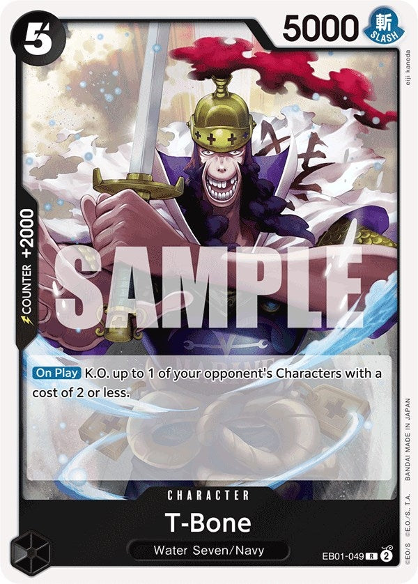 T-Bone (1049) (EB-01) - One Piece Card Game Single