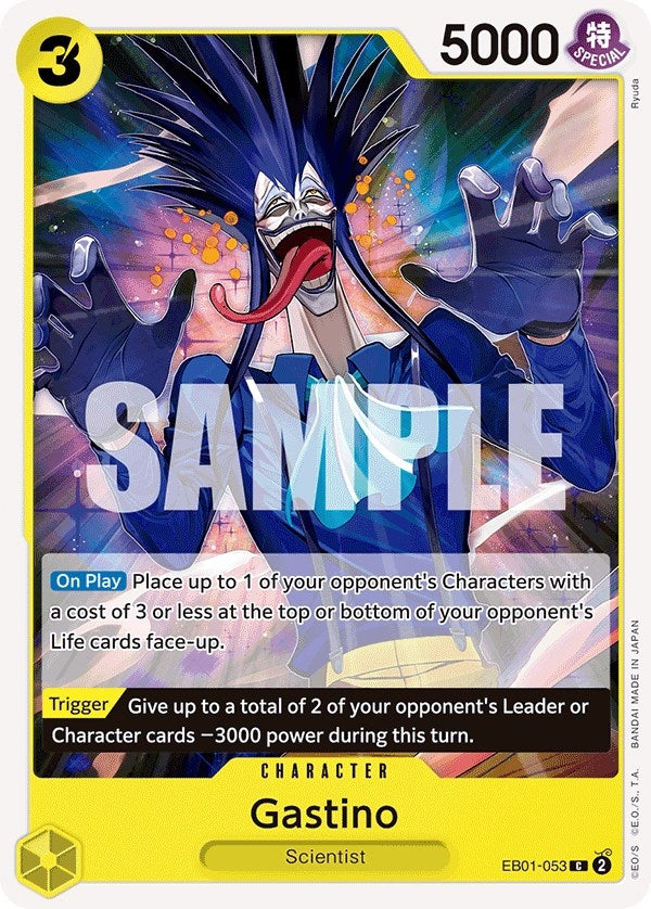 Gastino (1053) (EB-01) - One Piece Card Game Single