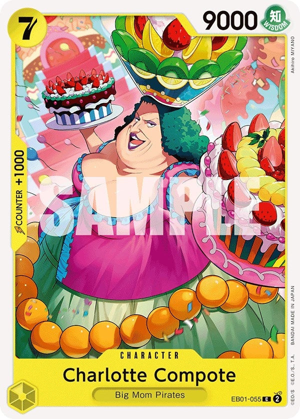 Charlotte Compote (1055) (EB-01) - One Piece Card Game Single