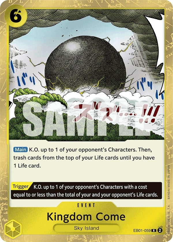 Kingdom Come (1059) (EB-01) - One Piece Card Game Single