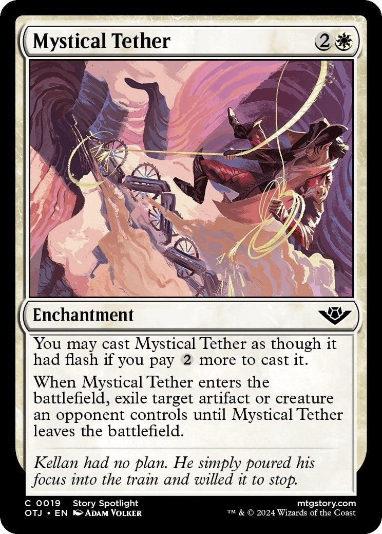 Mystical Tether (19) [OTJ] - MTG Single
