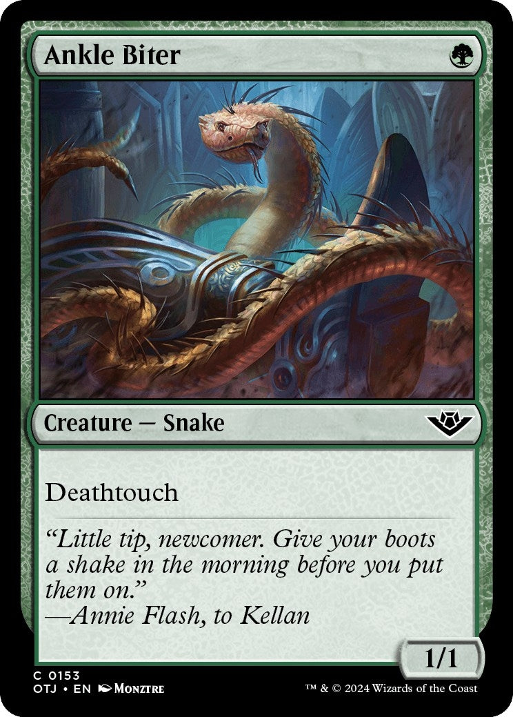 Ankle Biter (153) [OTJ] - MTG Single