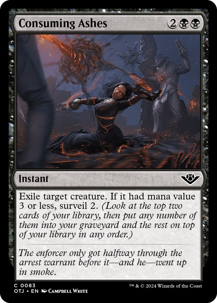 Consuming Ashes (83) [OTJ] - MTG Single