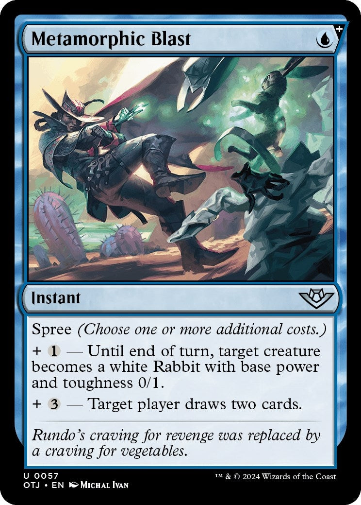 Metamorphic Blast (57) [OTJ] - MTG Single